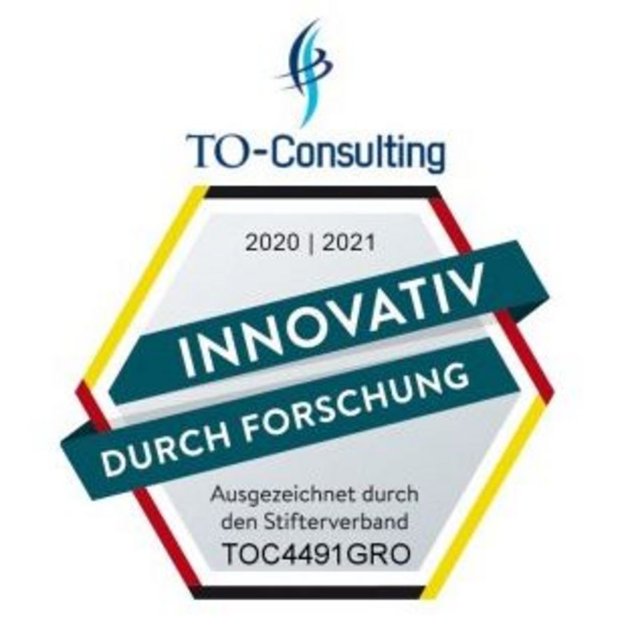 TO-Consulting Innovativ durch Forschung Siegel