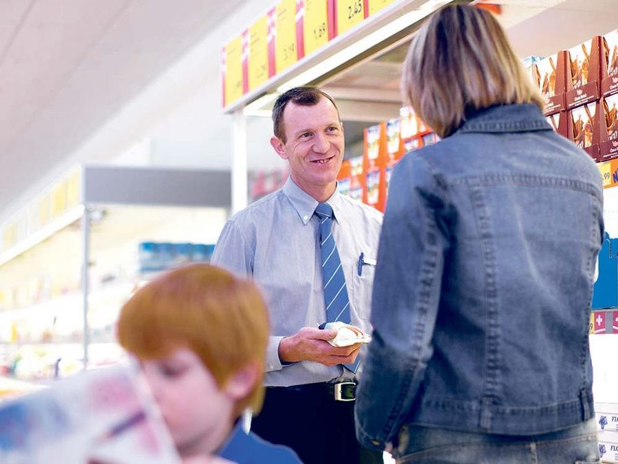 Beratungsgespräch ALDI Suisse