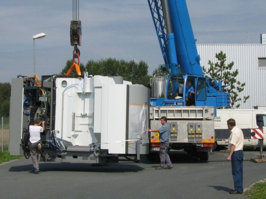 Umsiedelung von Maschinen durch AMT