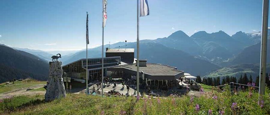 Bergbahnen Disentis Tagesrestaurant am Berg