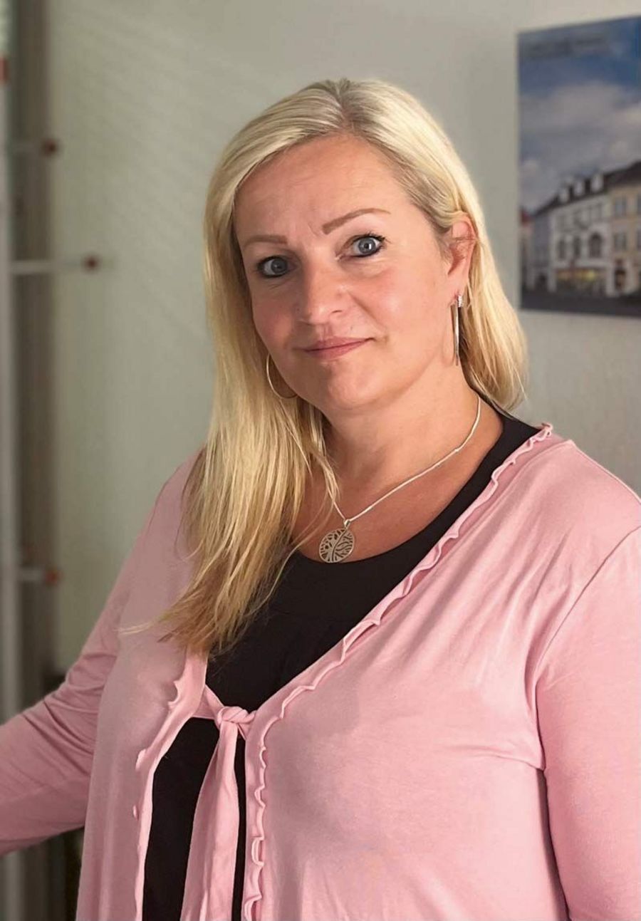 Anja Eckmann, Geschäftsführerin der Wohnungsverwaltung und Bau GmbH Löbau