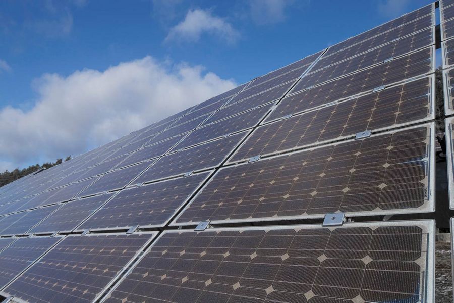 Privathaushalte sind photovoltaische Anlagen