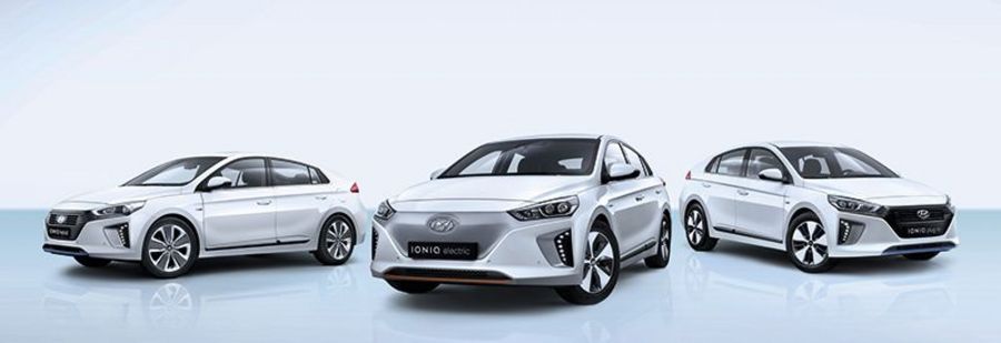 Hyundai Ioniq line up