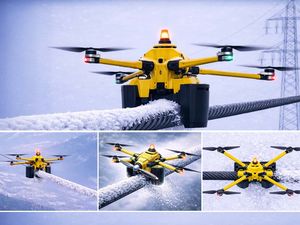 Fliegende KI mit autonomen Drohnen im Industrieeinsatz