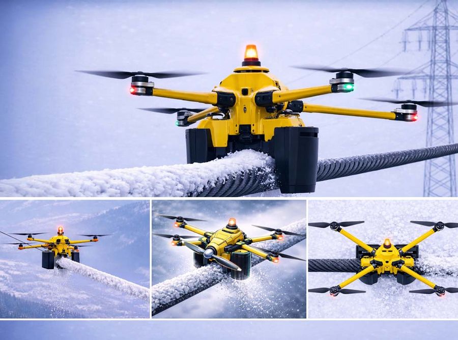 Fliegende KI mit autonomen Drohnen im Industrieeinsatz