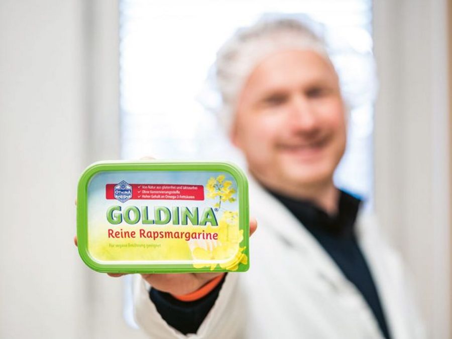 Ostthüringer Nahrungsmittelwerk Gera Goldina Margarina