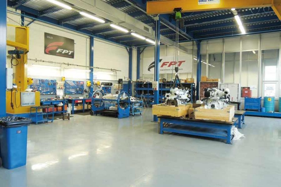 Bimotor SpA Werkstatt in Marghera