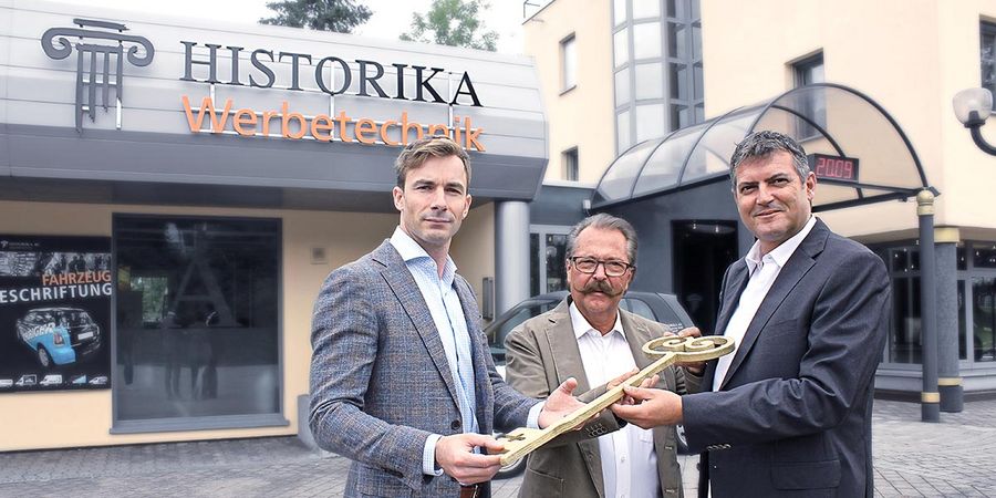 Daniel Harzenmoser, Max Bruderer und Reto Linder Daniel Harzenmoser, Max Bruderer und Reto Linder