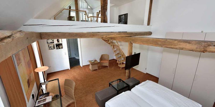 Ungewöhnliche Zimmer sind Garant für eine gute Nacht im Hotel Dammühle