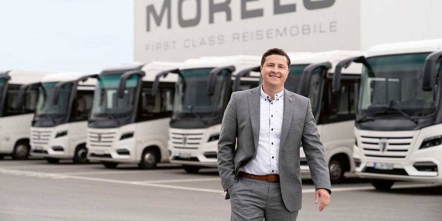 Robert Crispens, Geschäftsführer der MORELO Reisemobile GmbH