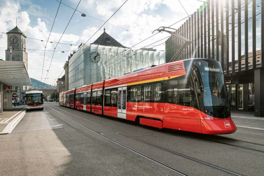 Appenzeller Bahnen Linie Trogen-St.Gallen-Appenzell