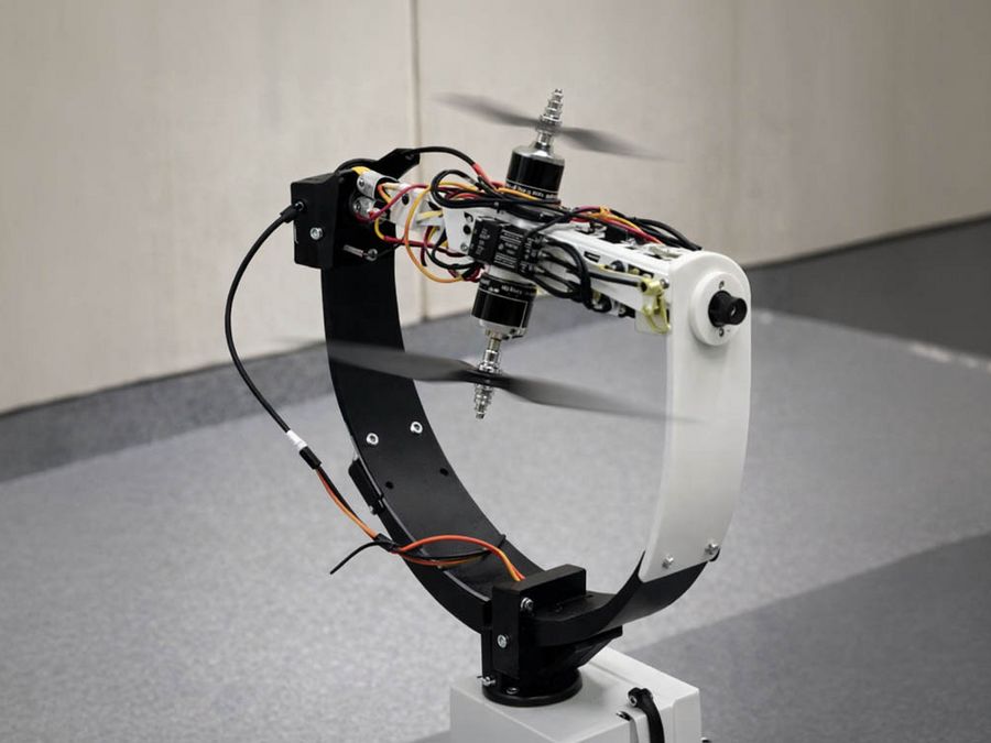 Spatial Flight Control, wenn der Drohnenflug dreidimensional gesteuert wird