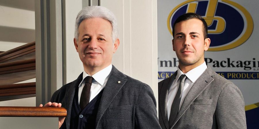 Vor 25 Jahren gründeten Giorgio Marini und Roberto Carloni (links) Umbra Packaging. Michele Carloni (rechts) ist heute Kaufmännischer Leiter