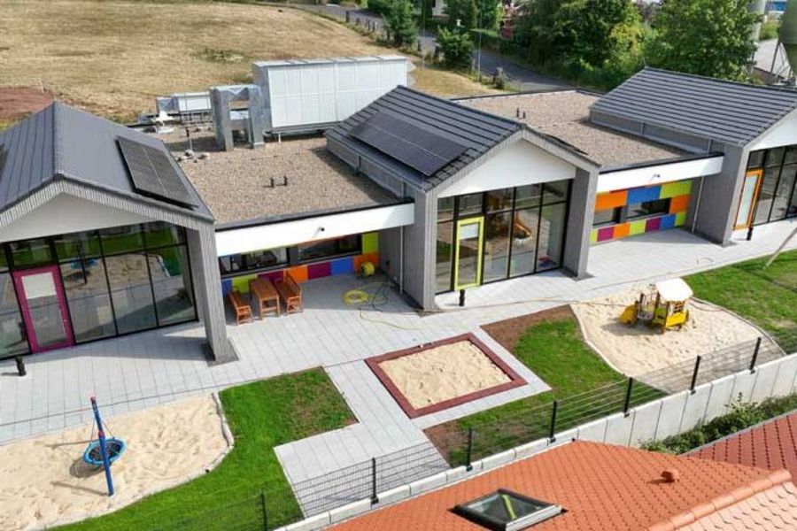 Jökel Bau Neubau der Kindertagesstätte in Gersfeld