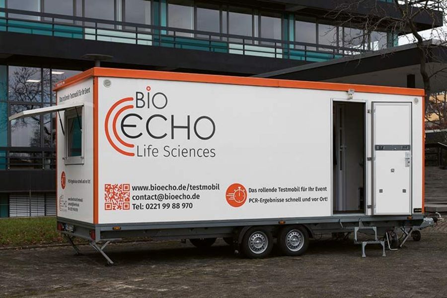 BioEcho Life Sciences mobile Teststation