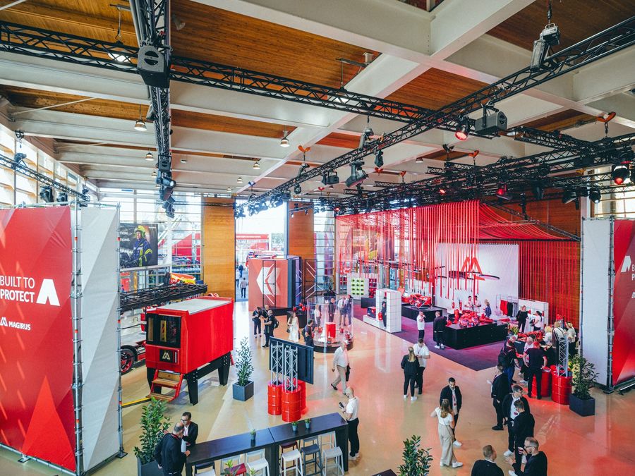 Transformation im Raum: MAGIRUS und BECC Agency inszenieren neuen Markenauftritt auf der Interschutz 2026