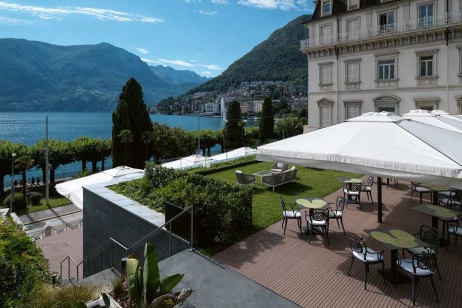 Hotel Splendide Royal Lugano Terrasse