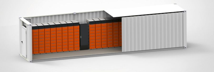 Intillion Großspeicher-Container