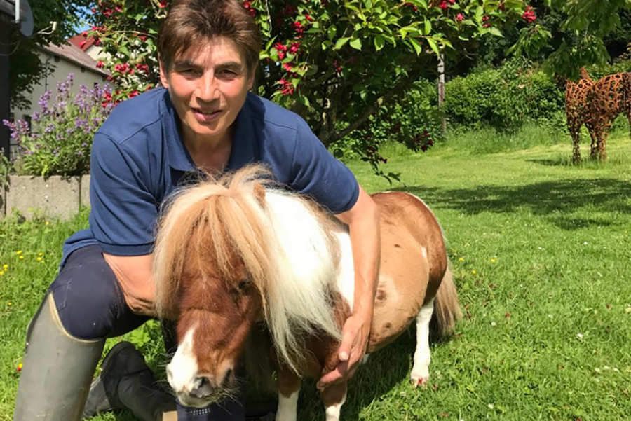 Das kleinste Pony der Welt heilt Herzen