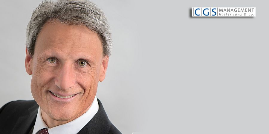 Dr. Rolf Lanz, geschäftsführender Gesellschafter der CGS Management haller lanz & co.