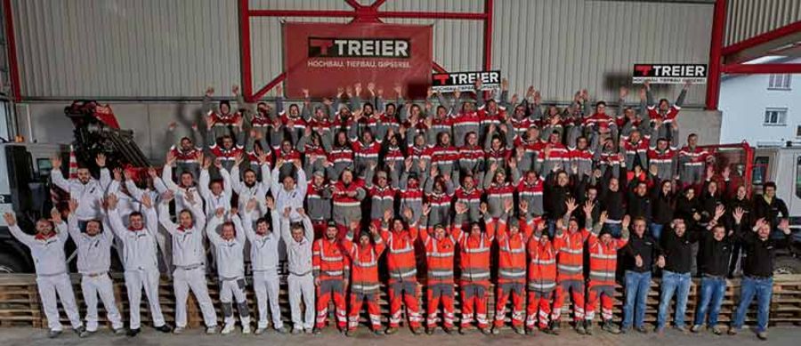 Treier AG Teambild