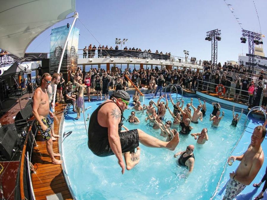 ICS Festival Service Pool Party Full Metal Cruise