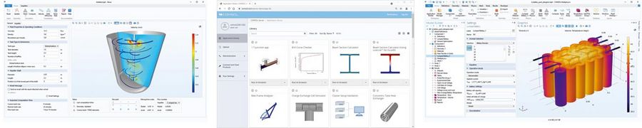 Comsol Multiphysics COMSOL Server Webinterface 