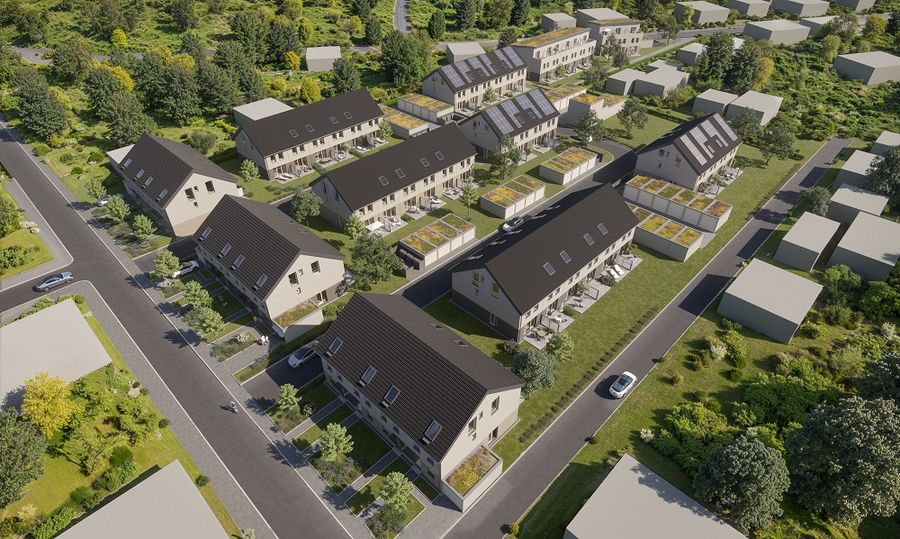 Vertriebsstart der modernen Reihenhäuser in Leipzig-Probstheida "An der Blumenquelle" Vertriebsstart der modernen Reihenhäuser in Leipzig-Probstheida "An der Blumenquelle"