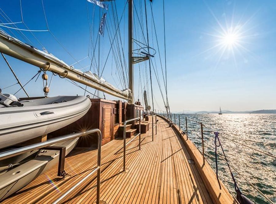 Sailing-Classics Decksfläche