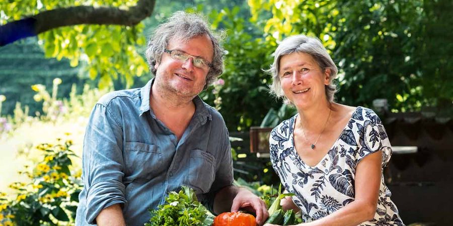 Sigrid und Gerhard Zoubek, Gründer und Inhaber der Adamah Biohof G. Zoubek Vertriebs KG