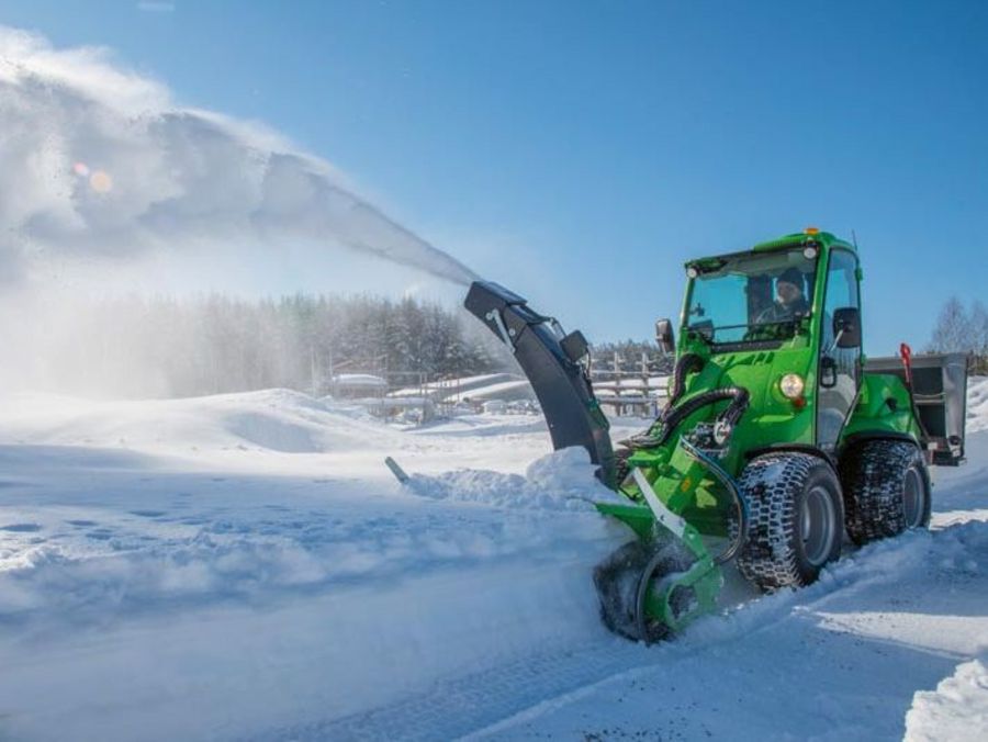 Avant Tecno Deutschlasnd Schneefräse