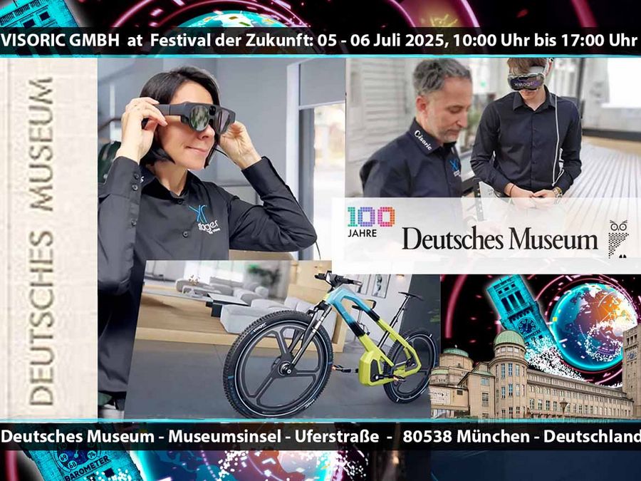 Visoric zeigt XR-Industrieanwendung beim Festival der Zukunft im Deutschen Museum
