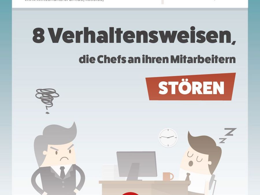 8 Verhaltensweisen, die Chefs an ihren Mitarbeitern stören 8 Verhaltensweisen, die Chefs an ihren Mitarbeitern stören