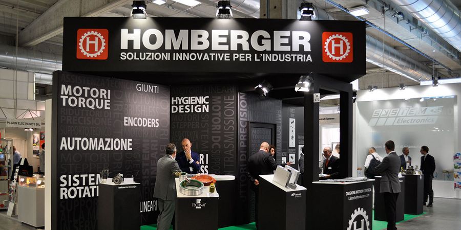Homberger SpA Messestand