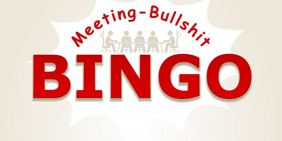 Preview Meeting Bullshit Bingo