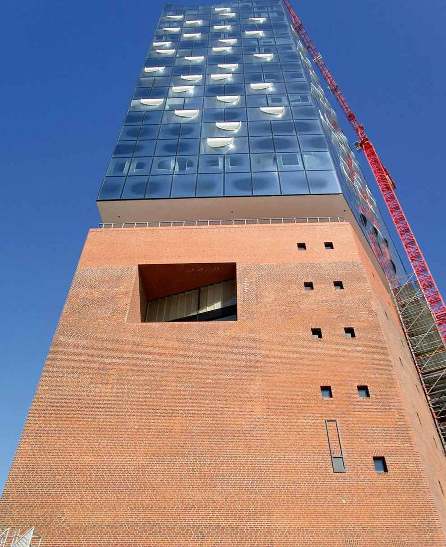 Die Elbphilharmonie in Hamburg