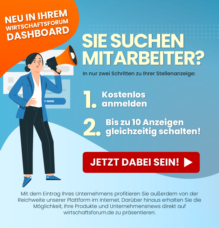 Wirtschaftsforum Stellenanzeigen