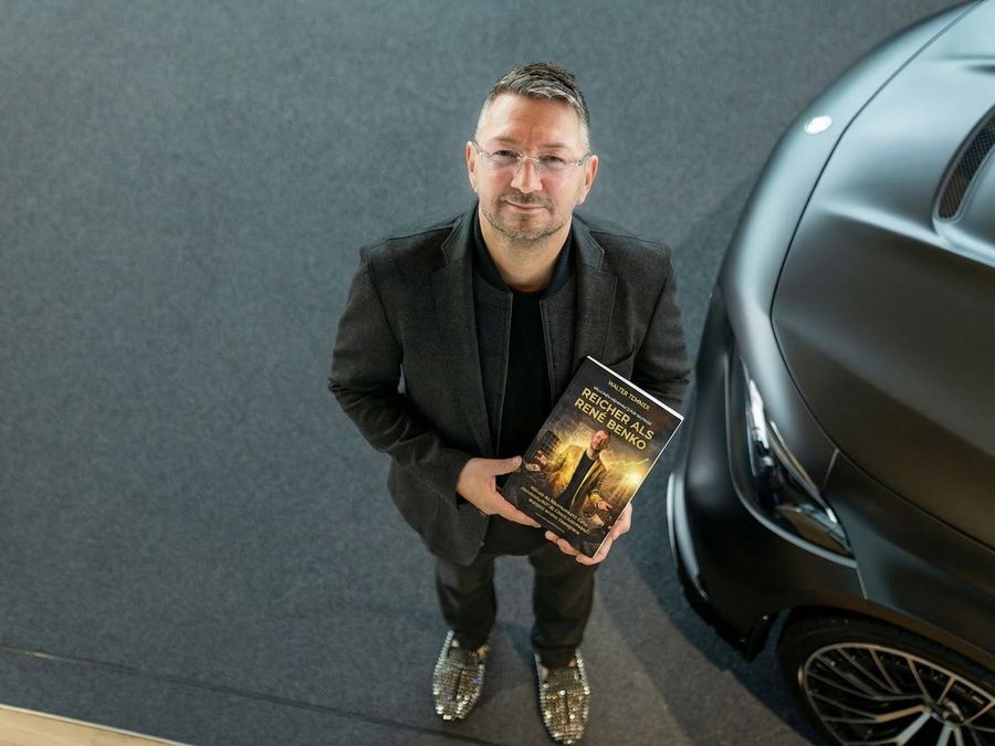 Neues Buch von Walter Temmer: Reicher als René Benko