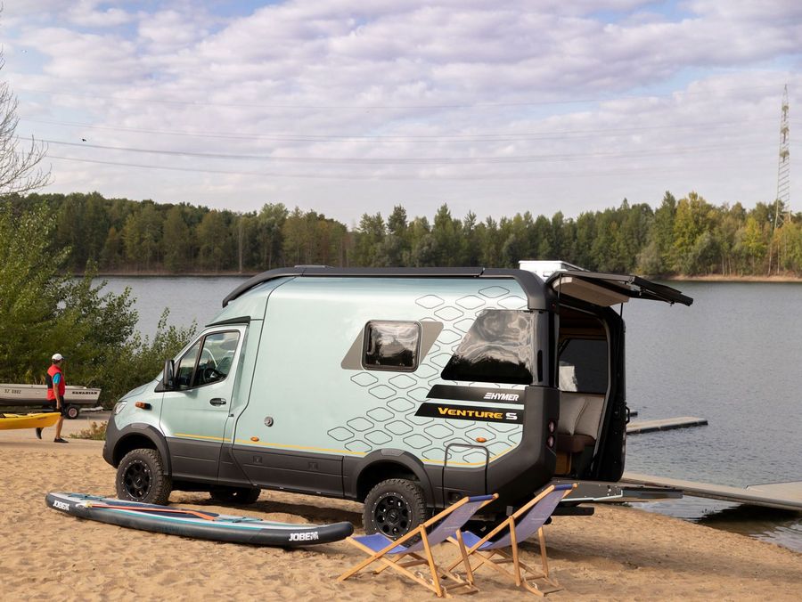 Offroad-Reisemobil auf dem Caravan Salon 2026