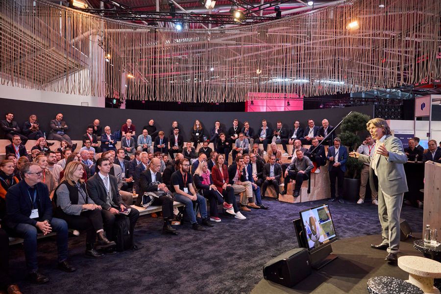 Fachvortrag auf der EXPO REAL in München Vortrag vor großem Fachpublikum auf der EXPO REAL in München