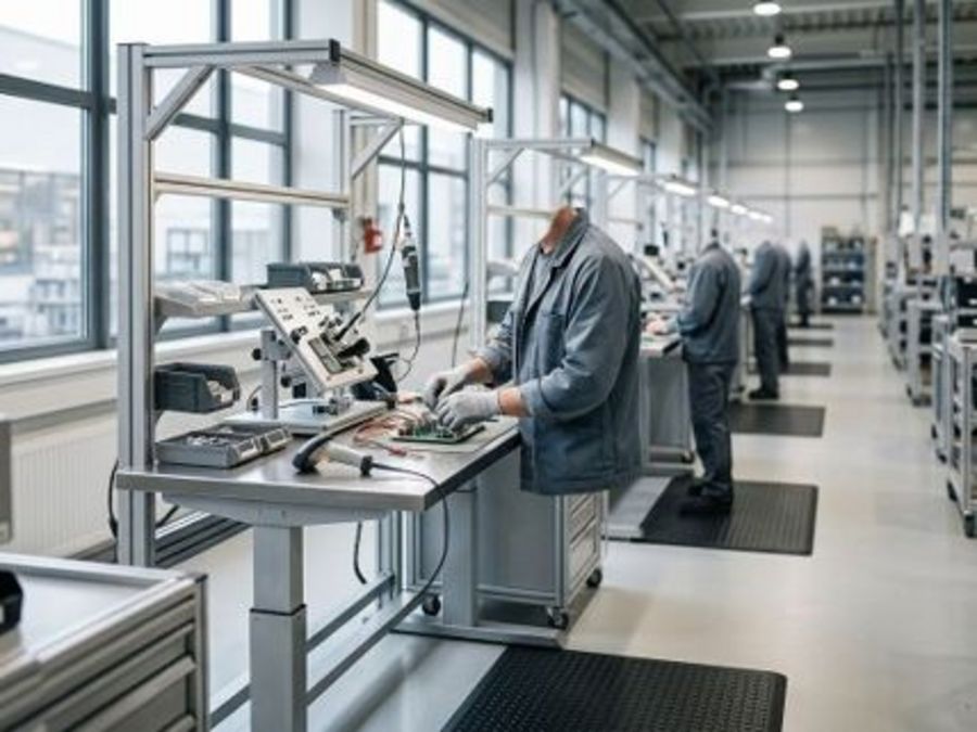 Steharbeitsplätze in der Produktion: Wenn Fehlzeiten zur Kennzahl werden