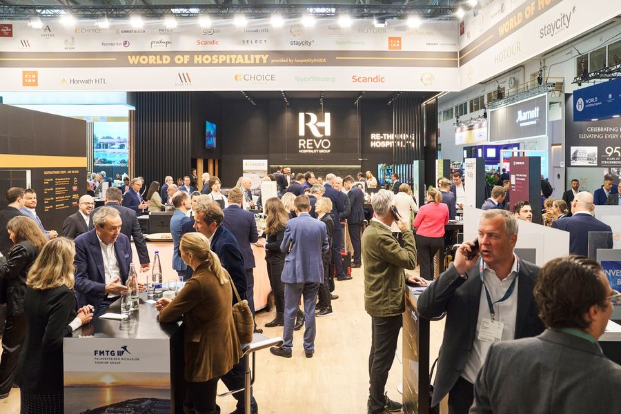 World of Hospitality auf der EXPO REAL Fachbesucher im Bereich „World of Hospitality“ auf der EXPO REAL in München