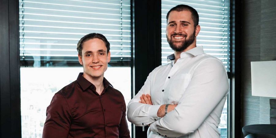 Marko Dejanovic und Moritz Riedel, Gründer von MarModify Dental