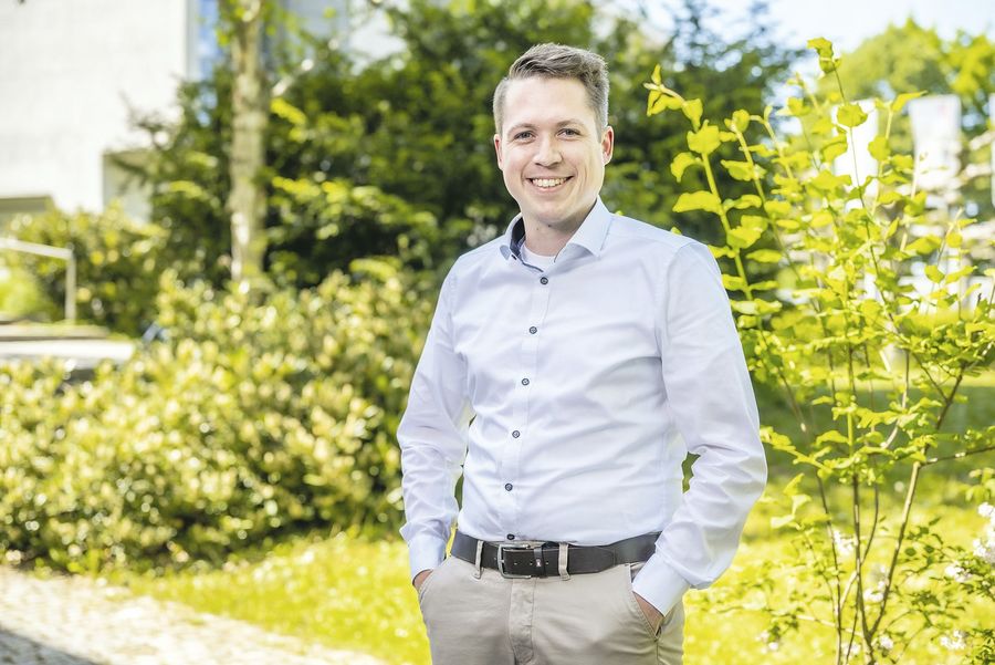 Patrick Hof, Geschäftsführer der Stadler Treppen GmbH und Co. KG