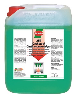 Sotin 230 Gaskessel- und Gasthermenreiniger