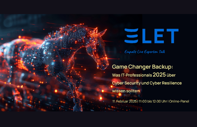 Game Changer Backup: Was IT-Professionals 2025 über Cyber Security und Cyber Resilience wissen sollten" Game Changer Backup: Was IT-Professionals 2025 über Cyber Security und Cyber Resilience wissen sollten"