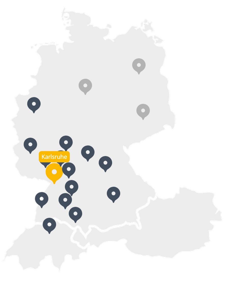 Das Standortnetz von NetPlans wächst kontinuierlich: Inzwischen sind es 15 Standorte