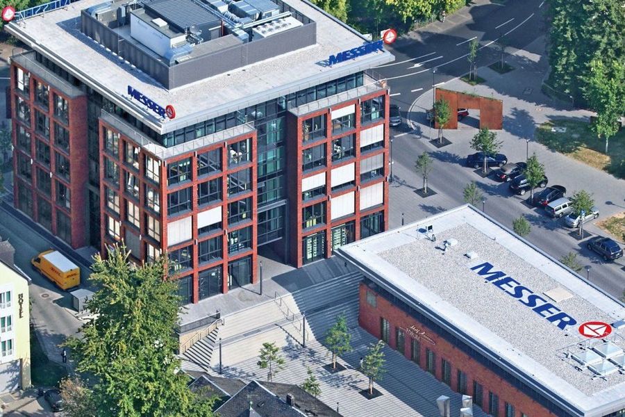 Messer Schweiz AG Firmenareal in Lenzburg