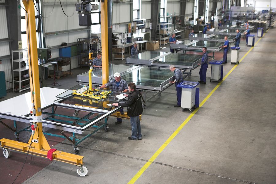 Heidersberger Fassadenbau GmbH Fertigung Heidersberger Fassadenbau GmbH Fertigung