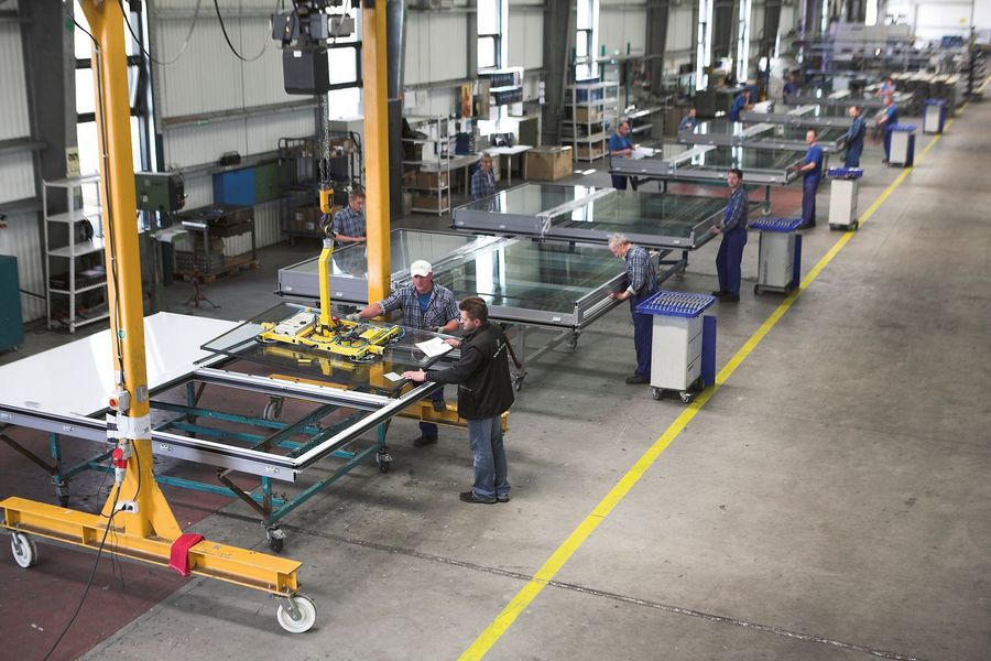 Heidersberger Fassadenbau GmbH Fertigung